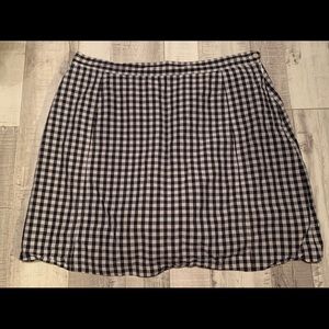 Tommy Hilfiger blue/white plaid skort